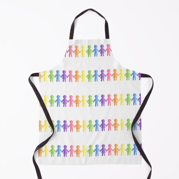Item preview, Rainbow Coloured Paper People Or Doll Chain designed and sold by THP Creative.