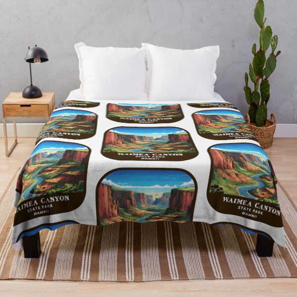 Item preview, Vintage Waimea Canyon State Park (Hawaii State Park) designed and sold by RabbitK.