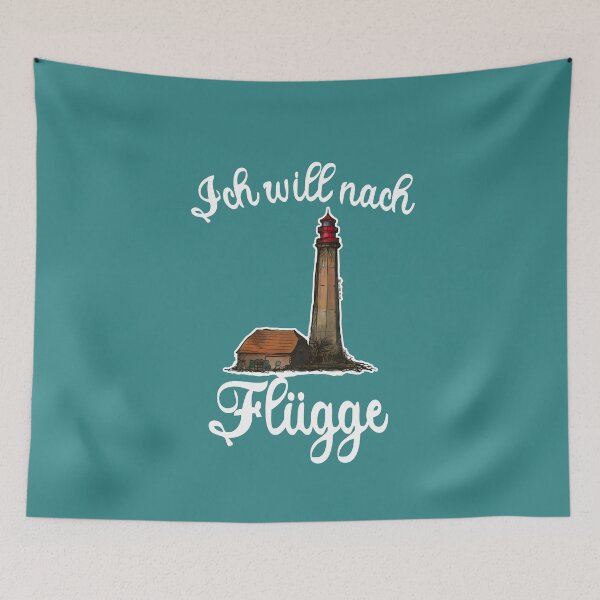 Artikelvorschau, Flügge Leuchtturm - Ich will nach Flügge Urban Sketch Motiv Ostsee entworfen und verkauft von emm-j.