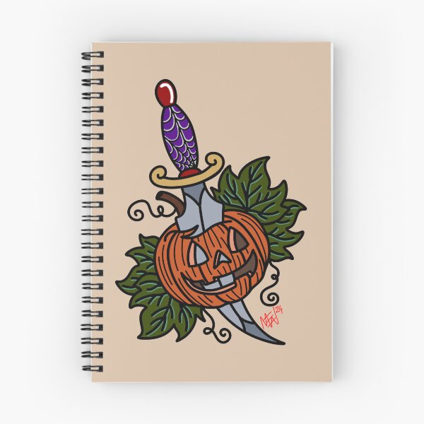 Item preview, Pumpkin Knife Tattoo designed and sold by Michelle Wenzy.