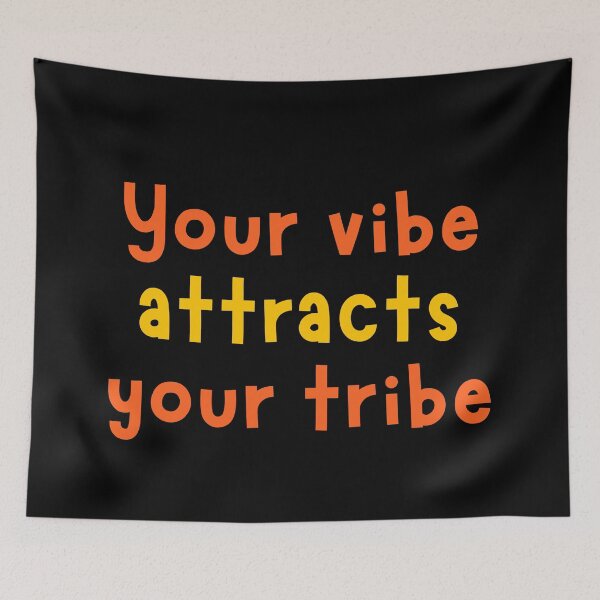 Item preview, Your vibe attracts your vibe designed and sold by Nikki Krishna.