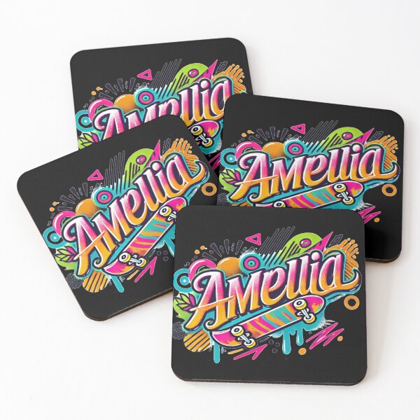 Item preview, amelia name skater designed and sold by bukajart.