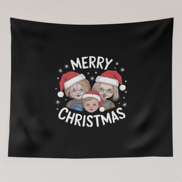 Item preview, Creepy Christmas Characters in Santa Hats designed and sold by love3617.