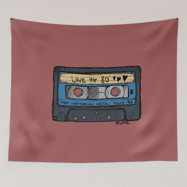 Item preview, Love the 80s Mix - cassette with the most beautiful tracks of the 80s designed and sold by emm-j.