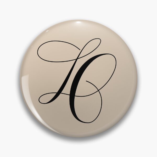 Item preview, Calligraphy Capital Letter D designed and sold by AK & Co..