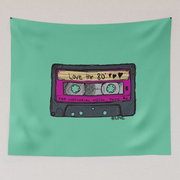 Item preview, Love the 80s Mix - cassette with the most beautiful tracks of the 80s designed and sold by emm-j.