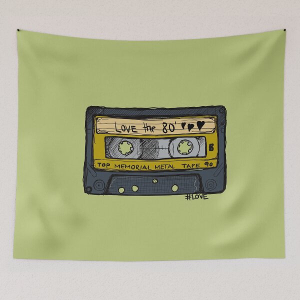 Item preview, Love the 80s Mix - cassette with the most beautiful tracks of the 80s designed and sold by emm-j.
