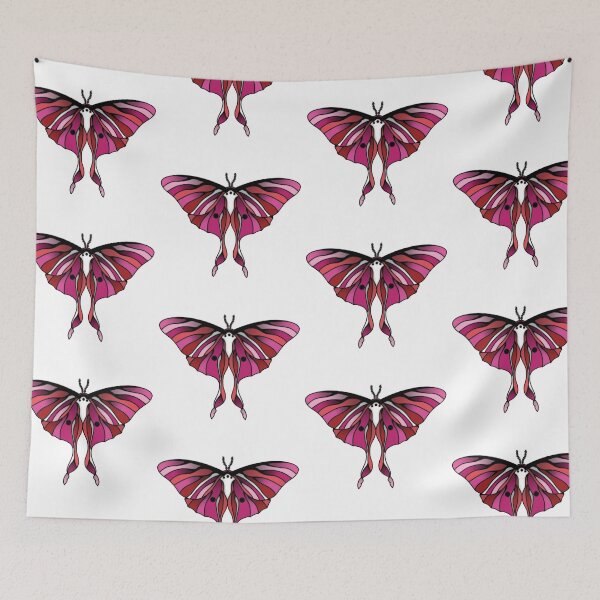 Item preview, Lesbian pride moth  designed and sold by ashstash.