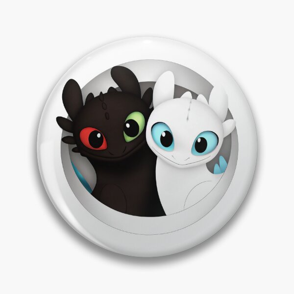 Item preview, Toothless And Night Fury, Light Fury And Toothless designed and sold by graphic-genie.