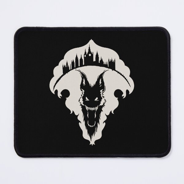 Item preview, American Werewolf in London horror inspiration white designed and sold by LapinMagnetik.