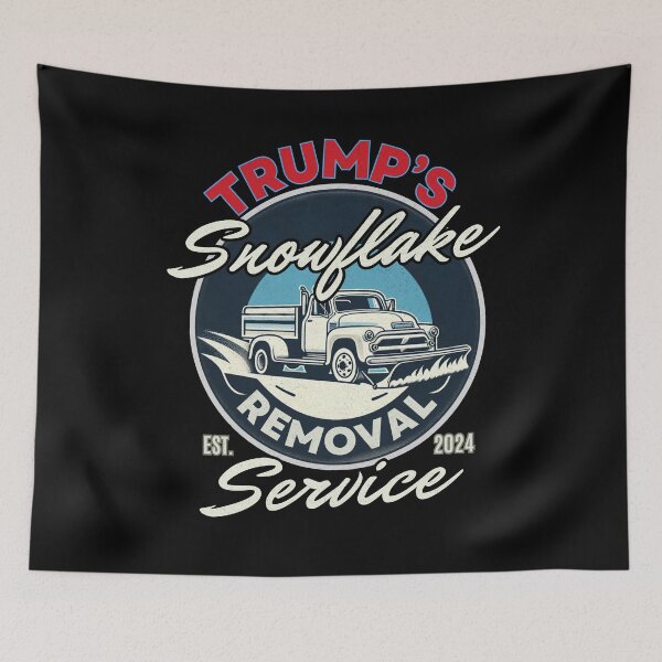 Item preview, Trumps Snowflake Removal Service Funny Pro Trump 2024 designed and sold by designsbyphi.
