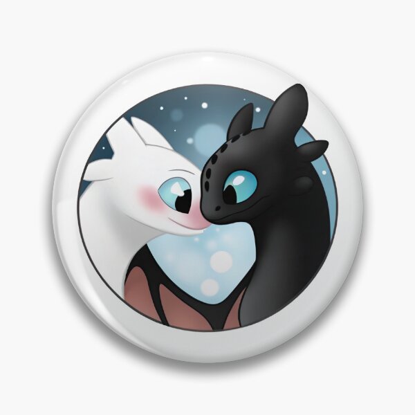 Item preview, Toothless And Night Fury, Light Fury And Toothless designed and sold by graphic-genie.