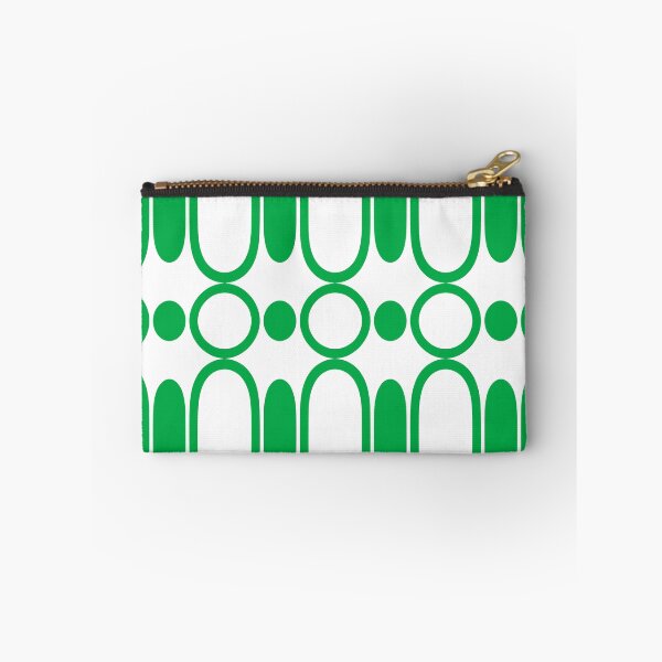 Item preview, Circle pattern with stretched patterns in between on white background designed and sold by Tokofereal.