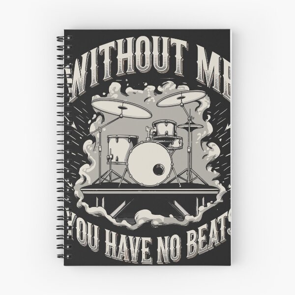 Item preview, Without Me You Have No Beats - Funny Drummer Art For Men Women Drum Set Drumming Lovers designed and sold by stmpdwrld.