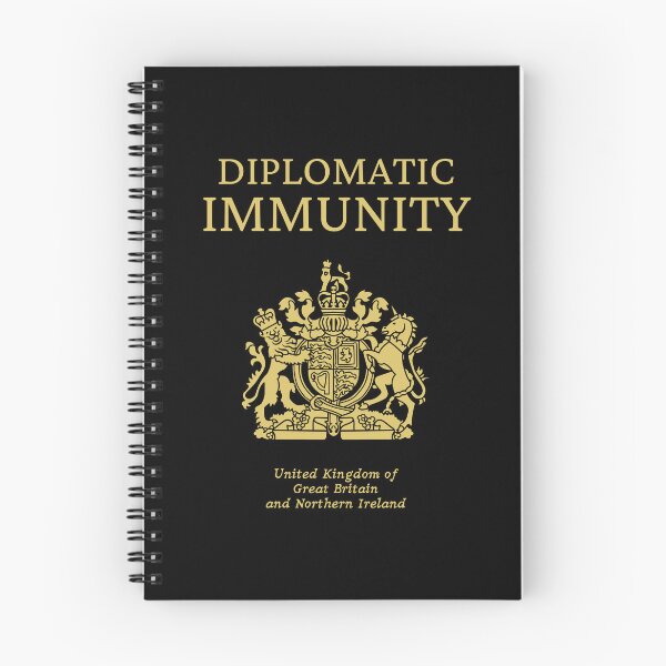 Item preview, United Kingdom Diplomatic Immunity, Gold designed and sold by UNK-Fatigues.