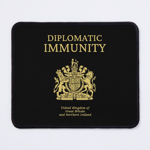 Item preview, United Kingdom Diplomatic Immunity, Gold designed and sold by UNK-Fatigues.