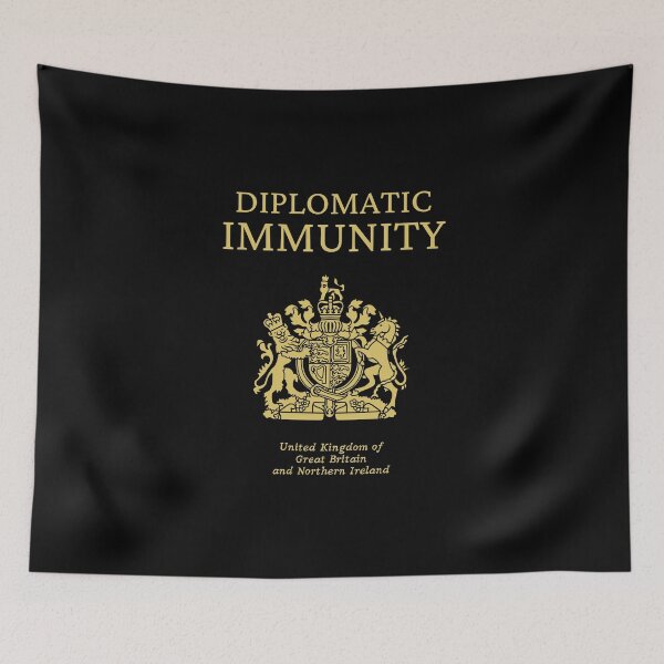Item preview, United Kingdom Diplomatic Immunity, Gold designed and sold by UNK-Fatigues.