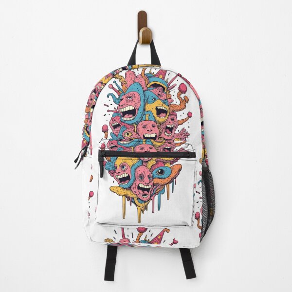 Item preview, Surreal and Colorful Abstract Faces Art designed and sold by SciFimani.