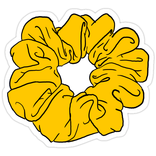 scrunchie stickers by reaganlangston redbubble