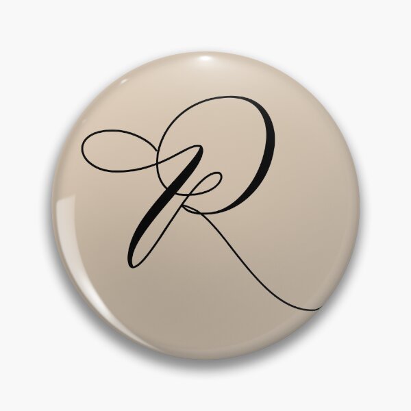 Item preview, Calligraphy Capital Letter R designed and sold by AK & Co..