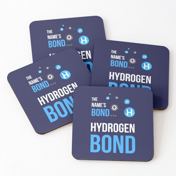 Item preview, Name's Bond, Hydrogen Bond designed and sold by Fanverse Merchandise.