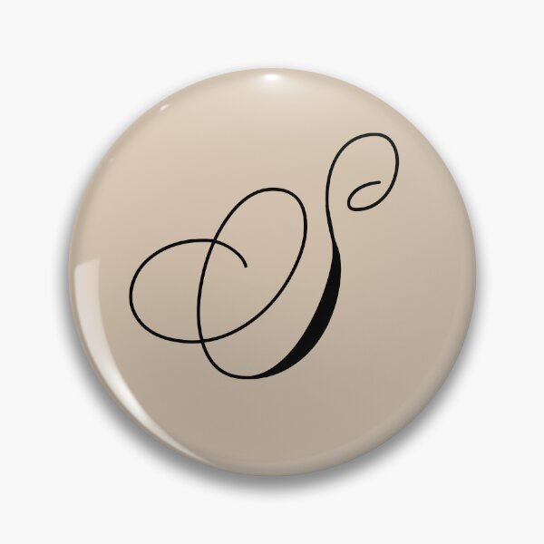 Item preview, Calligraphy Capital Letter S designed and sold by AK & Co..