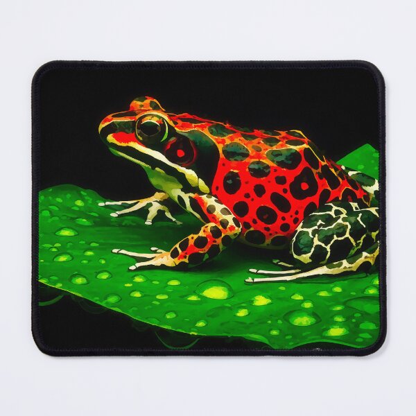 Item preview, Digital art, Closeup portrait of a Tiger Frog designed and sold by Gabi.Media.