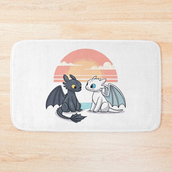 Item preview, Toothless And Night Fury, Light Fury And Toothless designed and sold by graphic-genie.