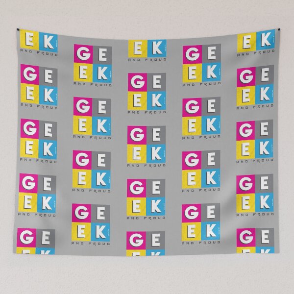 Item preview, Geek And Proud designed and sold by Fanverse Merchandise.
