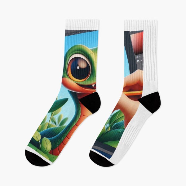 Item preview, Playful Snake Illustration - Adorable Cartoon Snake for Kids" designed and sold by choder61.