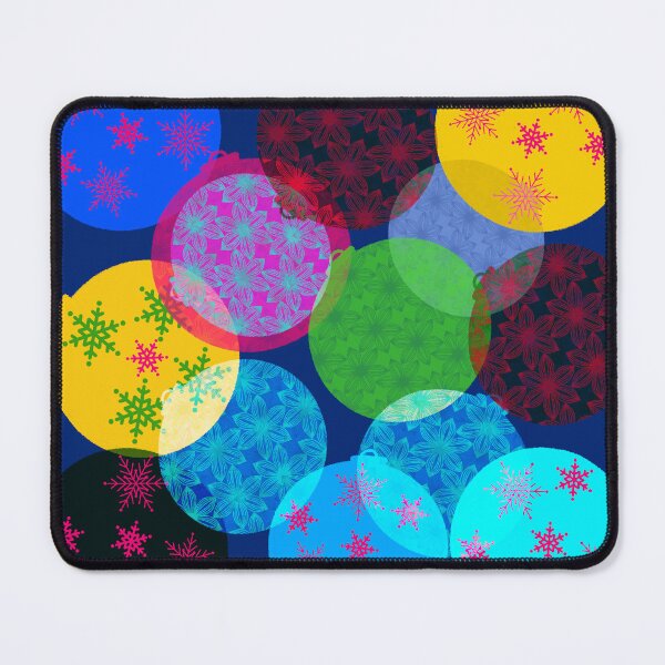 Item preview, Hand Drawn Colorful Christmas Balls / Colorful Christmas Decorations designed and sold by Victoria Rose.