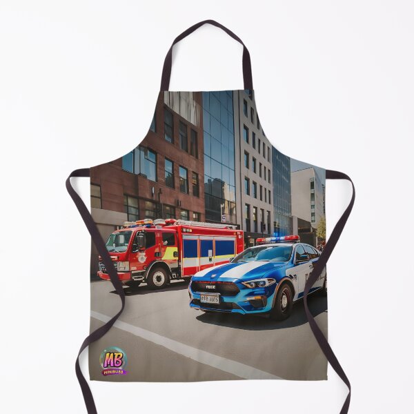 Item preview, police car. fire truck. transportation. emergency 118 . 911 designed and sold by Minibubb.