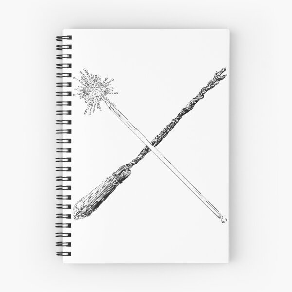Item preview, Broomstick and Wand - Wicked designed and sold by artwithkristen.