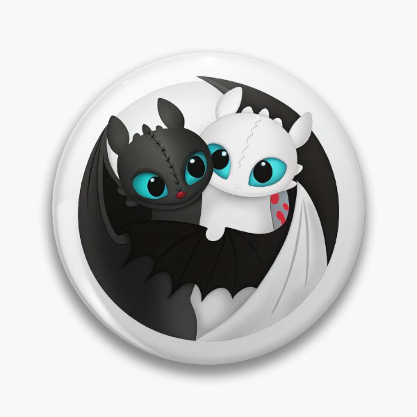Item preview, Toothless And Night Fury, Light Fury And Toothless designed and sold by graphic-genie.