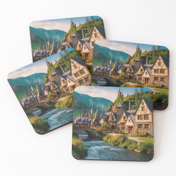 Item preview, Riverside Serenity in a Fairy Tale Realm designed and sold by BlareBlare.