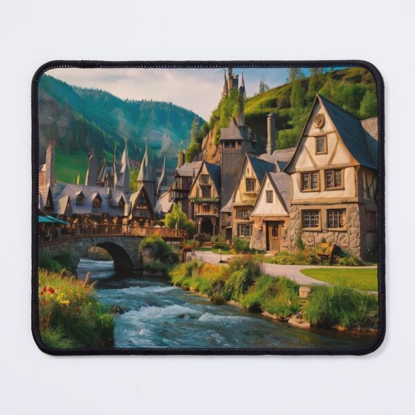 Item preview, Riverside Serenity in a Fairy Tale Realm designed and sold by BlareBlare.