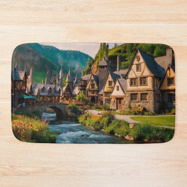 Item preview, Riverside Serenity in a Fairy Tale Realm designed and sold by BlareBlare.