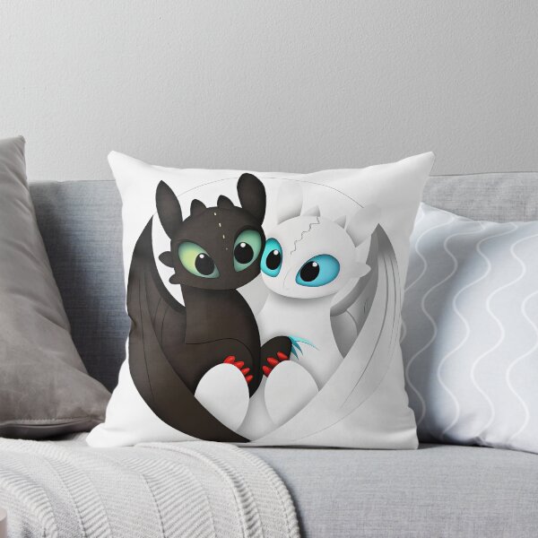 Item preview, Toothless And Night Fury, Light Fury And Toothless designed and sold by graphic-genie.