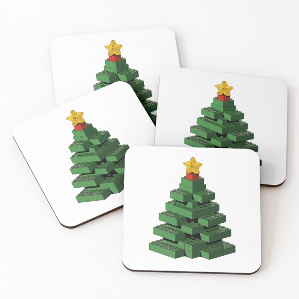 Item preview, Building Bricks Christmas Tree designed and sold by BeansHotTees.