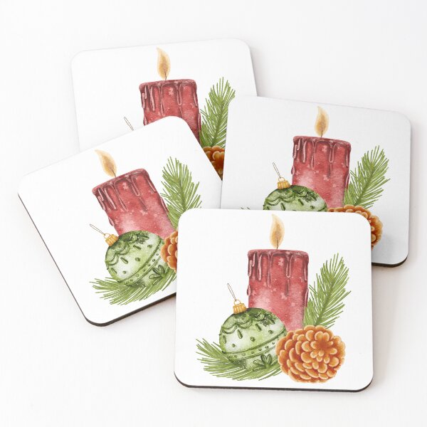 Item preview, Christmas red candle designed and sold by pinkyfish1010.