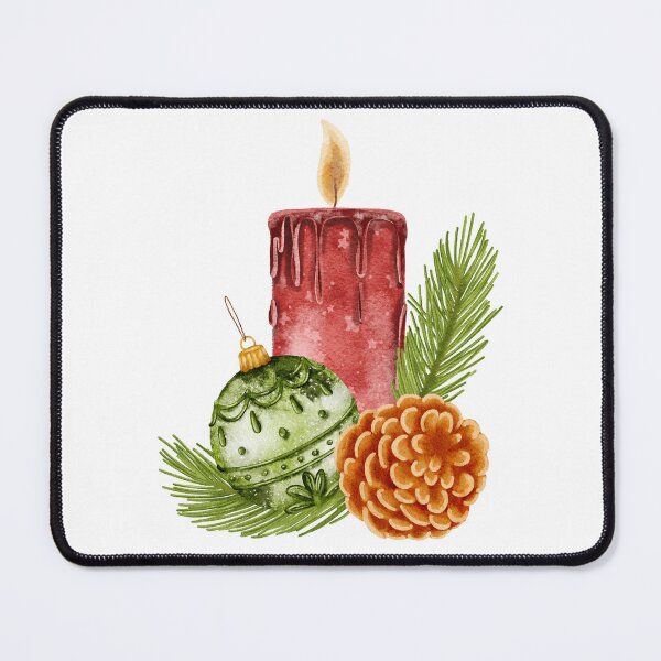 Item preview, Christmas red candle designed and sold by pinkyfish1010.