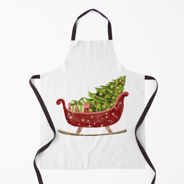 Item preview, christmas sleigh with presents designed and sold by pinkyfish1010.