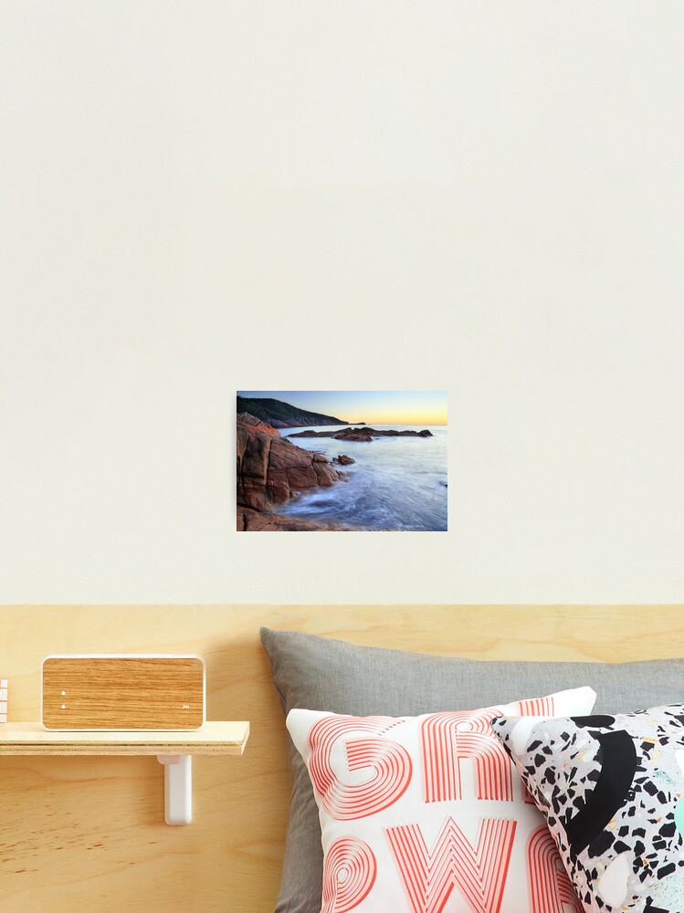 Thumbnail 2 of 3, Photographic Print, Sleepy Bay Sunrise, Freycinet Peninsula, Tasmania, Australia designed and sold by Chockstone.