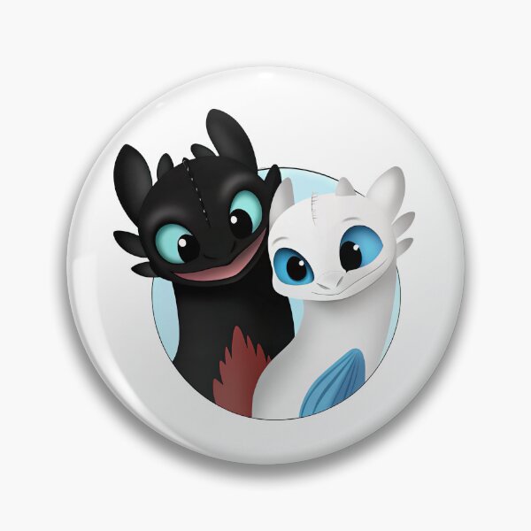 Item preview, Toothless And Night Fury, Light Fury And Toothless designed and sold by graphic-genie.