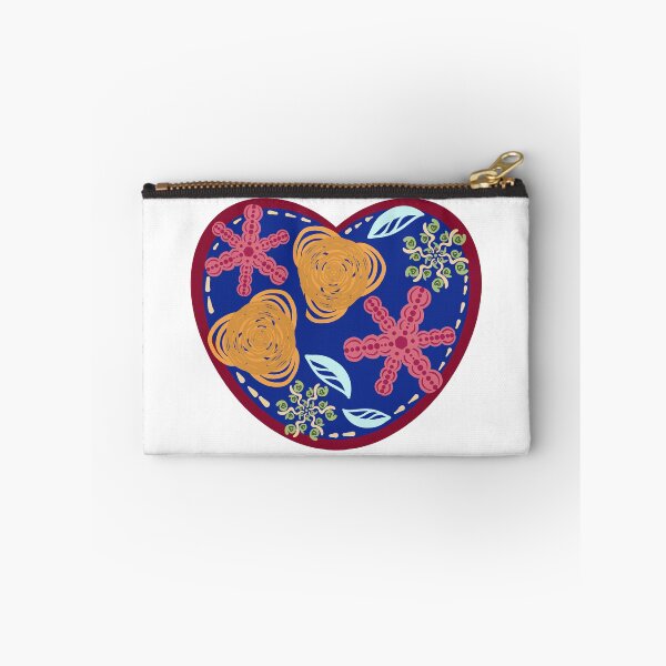 Item preview, Vector Art of Heart Shape Floral Illustration: Colorful and Flower Pattern for Holiday Decoration designed and sold by Ammi77.