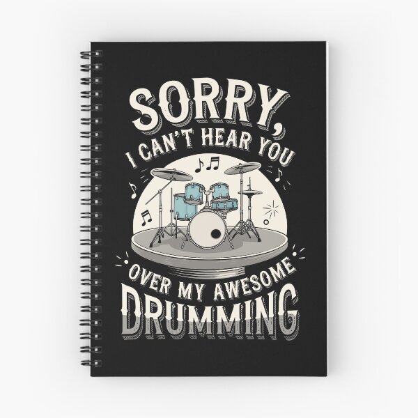 Item preview, Sorry I Can't Hear You - Funny Drummer Art For Men Women Drum Set Drumming Lovers designed and sold by stmpdwrld.