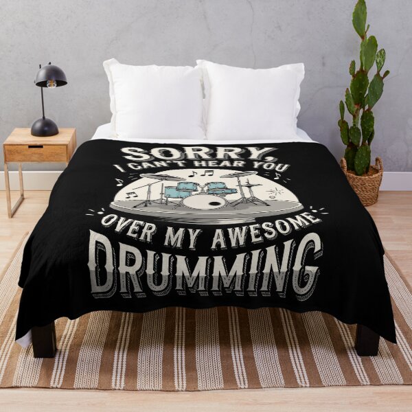 Item preview, Sorry I Can't Hear You - Funny Drummer Art For Men Women Drum Set Drumming Lovers designed and sold by stmpdwrld.