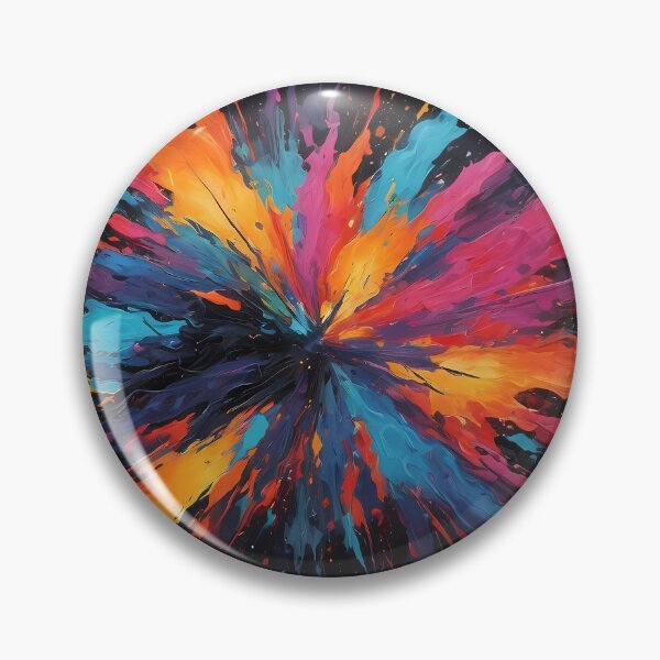 Item preview, Dark Abstract Colorful Explosion designed and sold by papi1998.