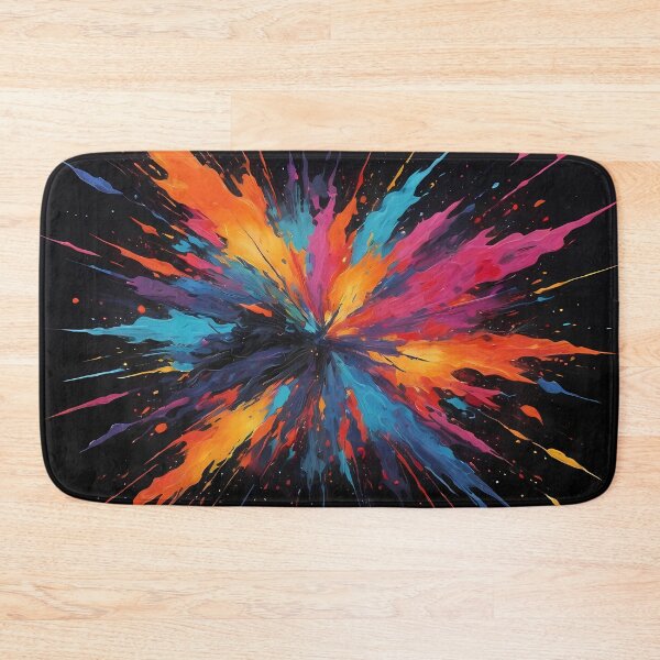 Item preview, Dark Abstract Colorful Explosion designed and sold by papi1998.