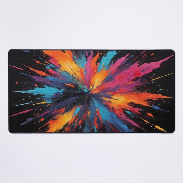 Item preview, Dark Abstract Colorful Explosion designed and sold by papi1998.